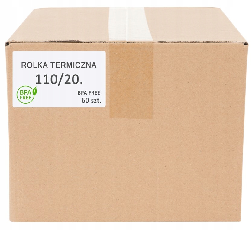 

Rolki termiczne 110x20 (1 Karton 60 Szt.)