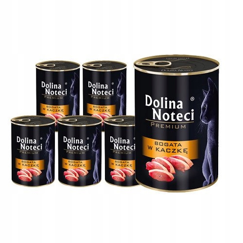 Levně Dolina Noteci Premium Kočka Kachna 24x400g