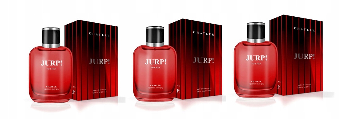 Chatler Jurp! Red Men 3x100 ml parfémovaná voda