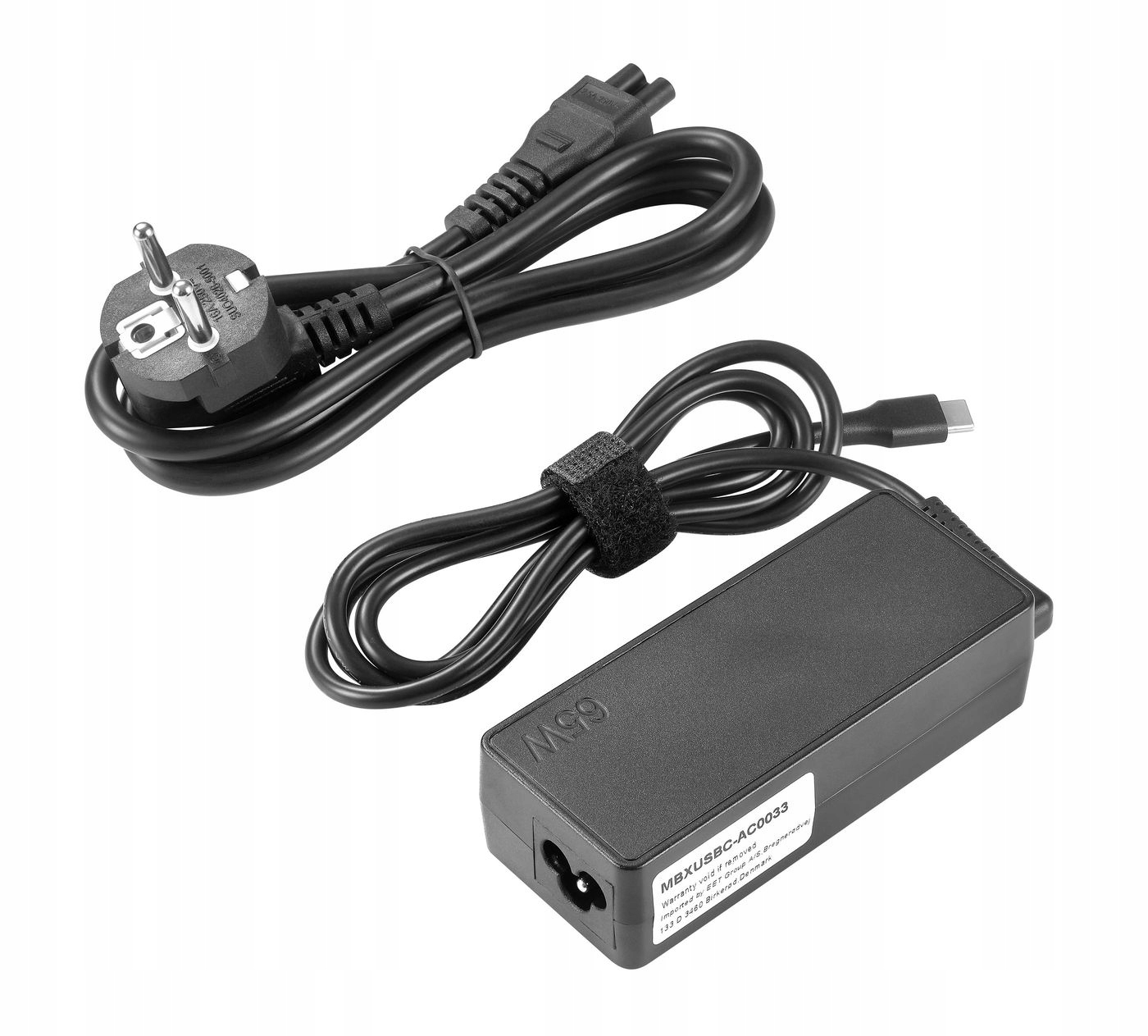 Napájecí adaptér CoreParts Usb-c PD3.0 65W