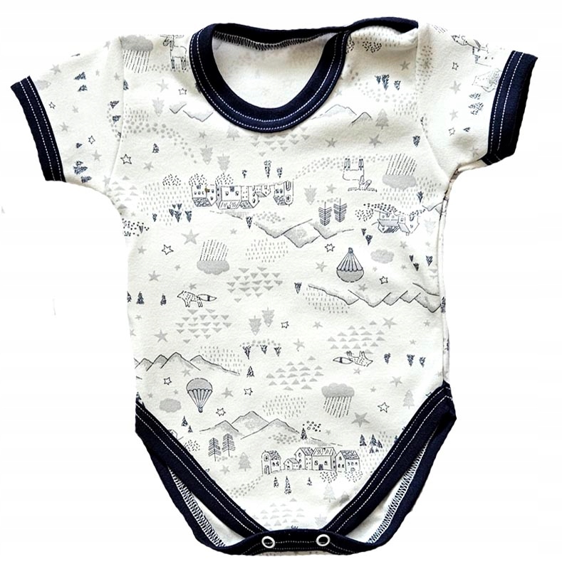 

Body Krótki Rękaw 100% bawełna Polskie 122 cm