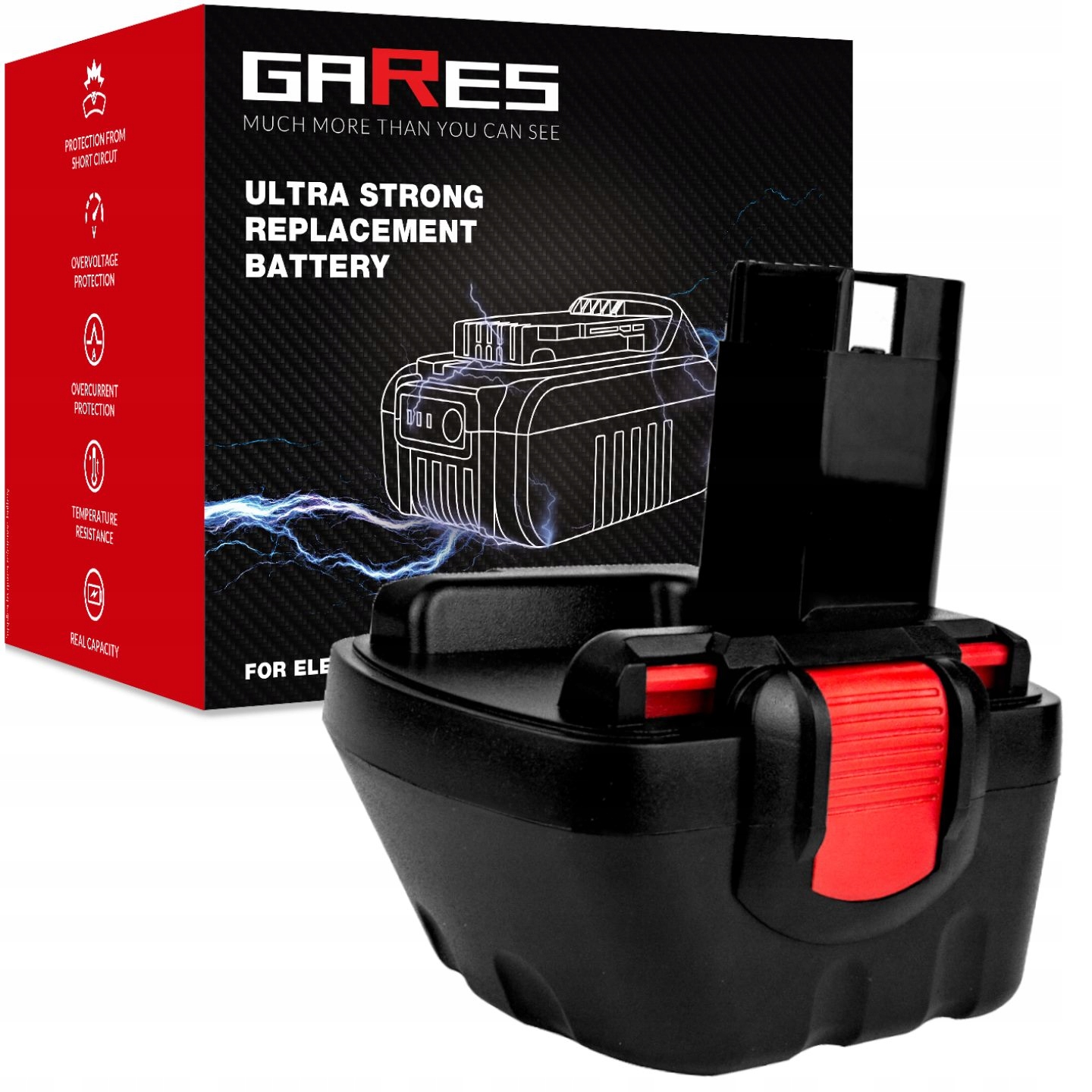 Akumulátor pro Bosch Gsr Psr 2607335454 2607335261 12V 1,5Ah