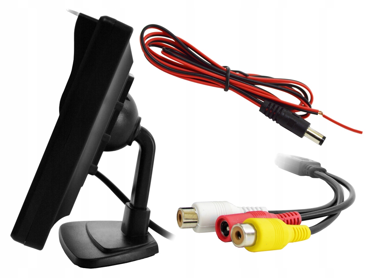 LCD MONITOR 5 DO MONITORINGU LUB KAMERY AV 12V HD Kod producenta HM5002