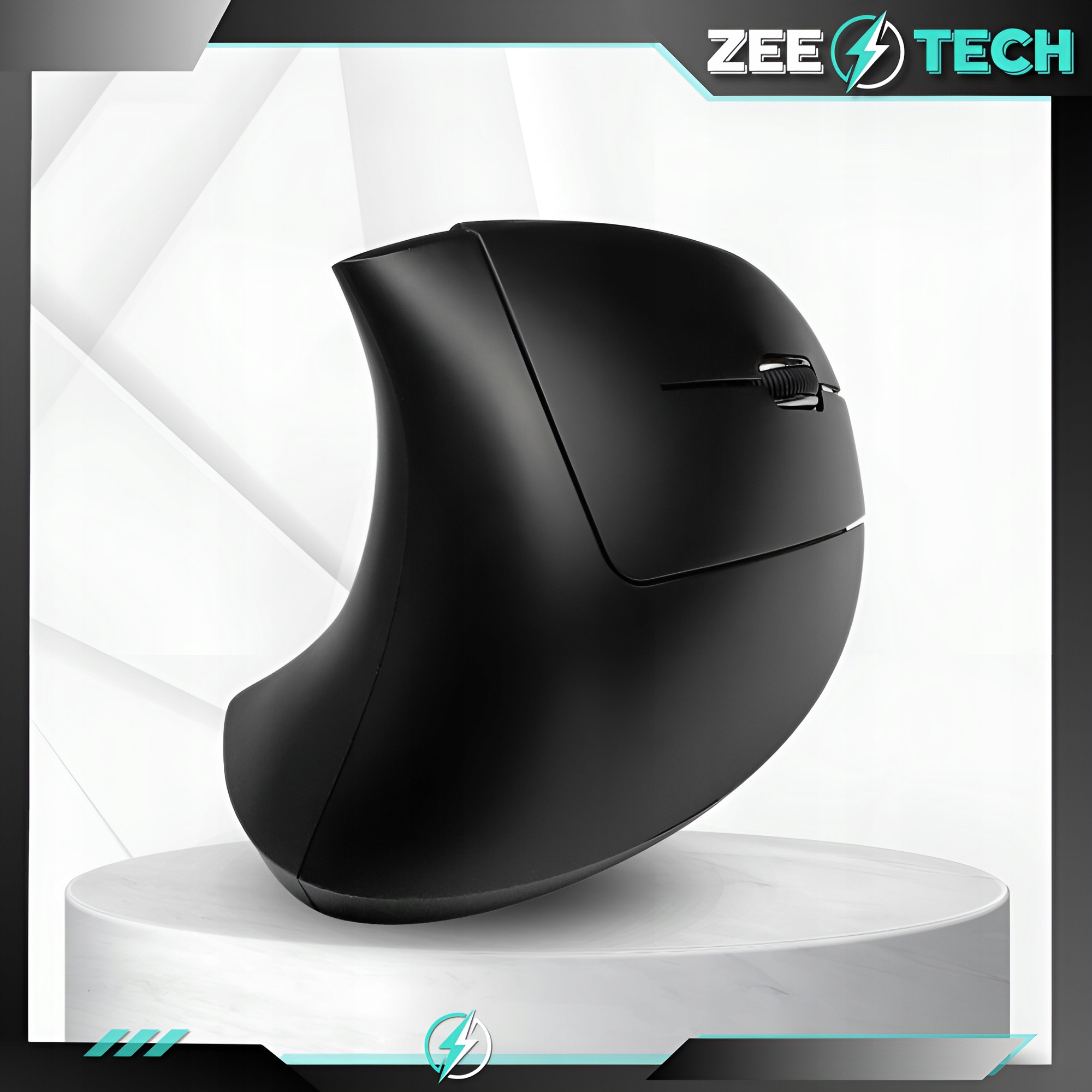 MYSZKA PIONOWA BEZPRZEWODOWA WERTYKALNA CICHA MYSZ DO KOMPUTERA LAPTOPA Profil myszy praworęczna