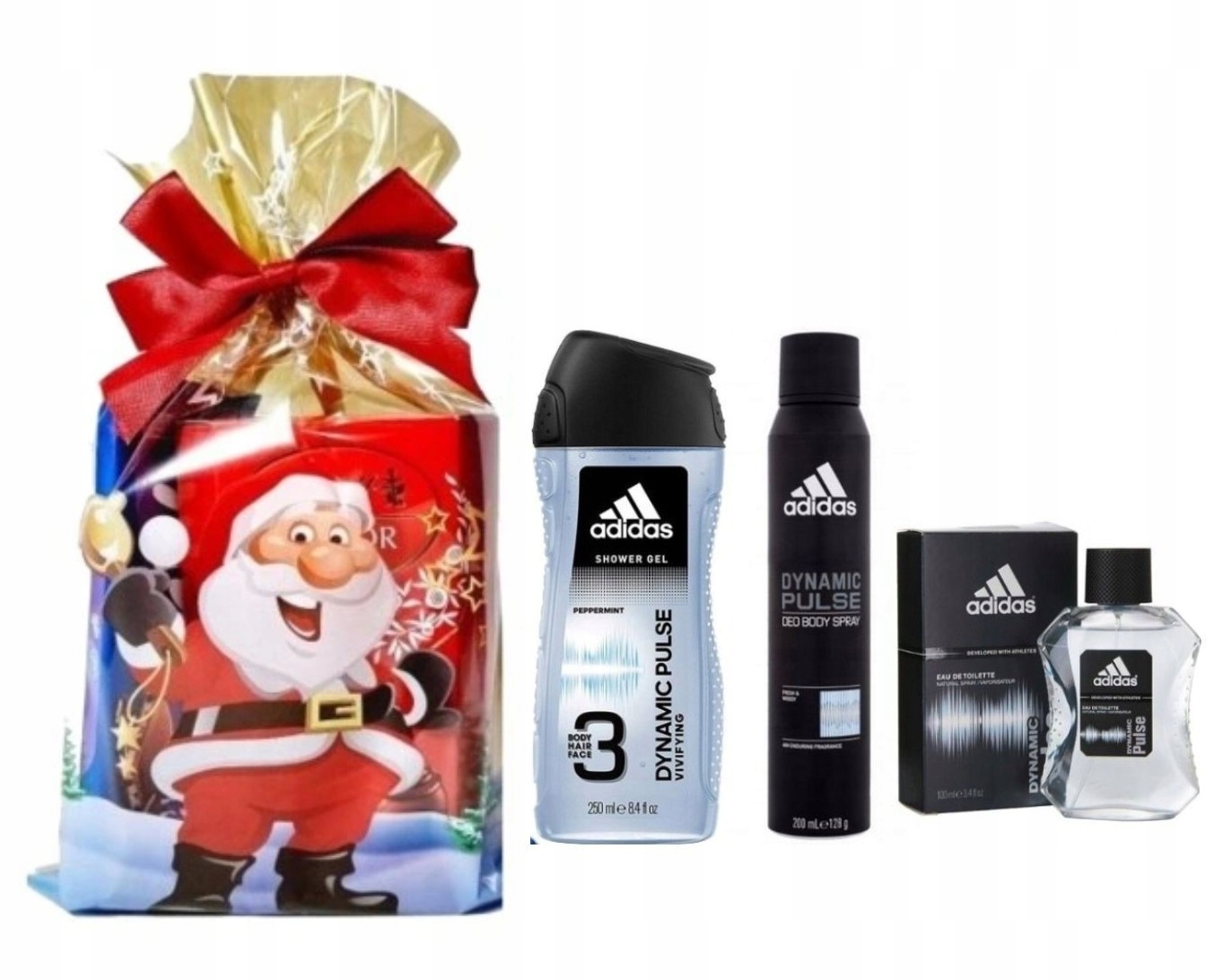 Adidas Dynamic Pulse dárková sada pro muže Gel Deodorant Parfém