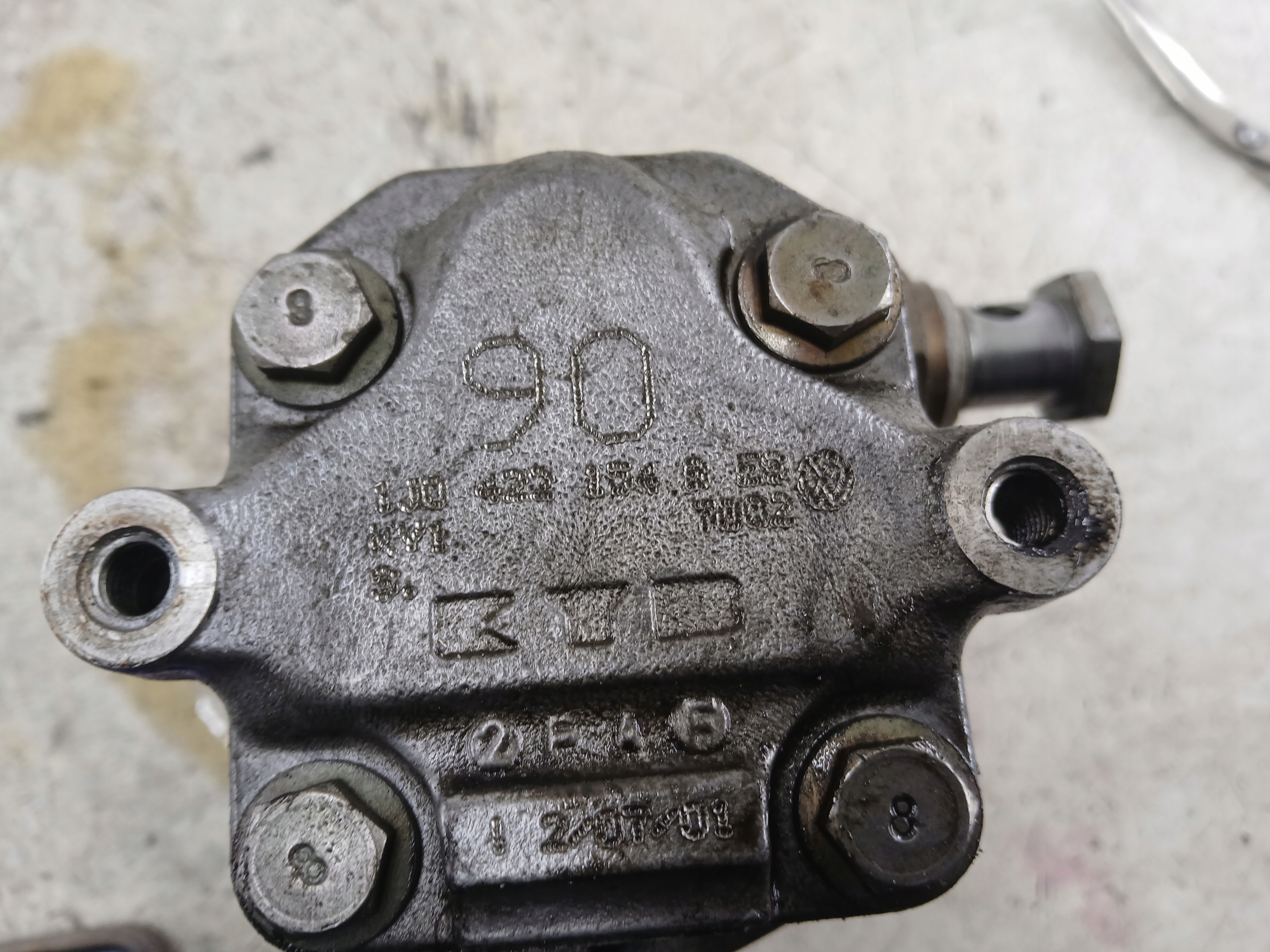 VW GOLF IV 1.9 TDI Pompa servosterzo 1J0422154B 90 BAR