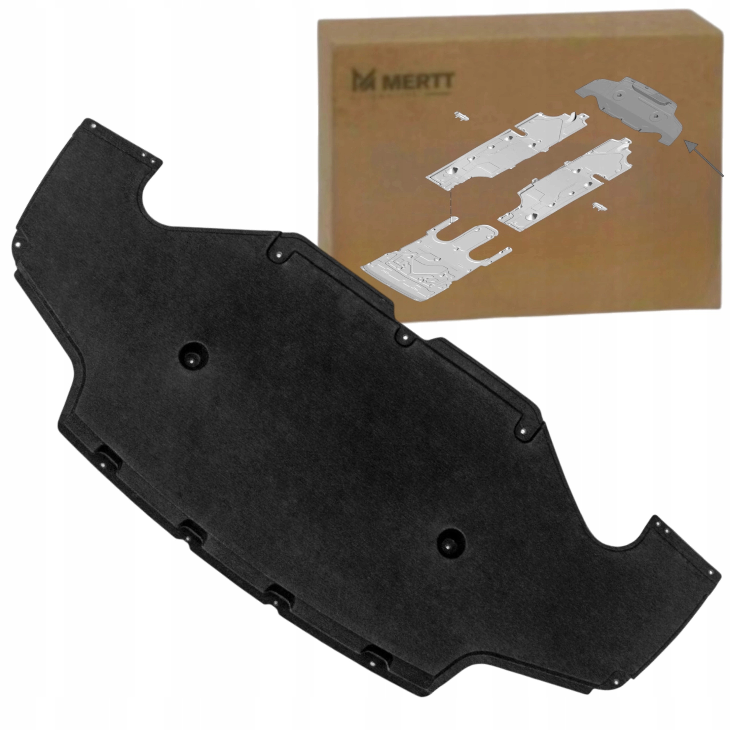 Spodní kryt nárazníku Zadní 971825505A Porsche Panamera II 971 2016r-