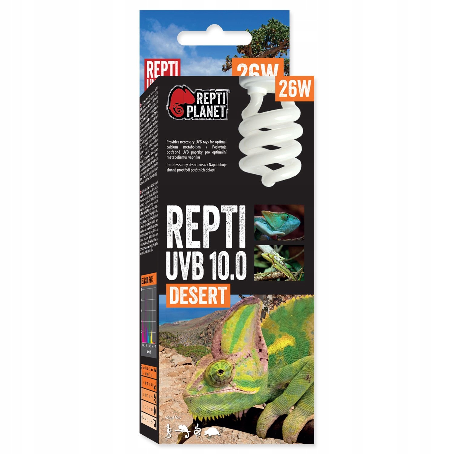 Levně Žárovka Repti Planet Repti Uvb 10.0 26W