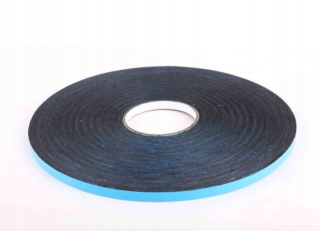 TAŚMA DWUSTRONNA PIANKOWA MONTAŻOWA CZARNA 9MM X50