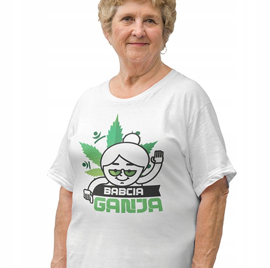 

Koszulka Na Dzień Babci Babcia Ganja