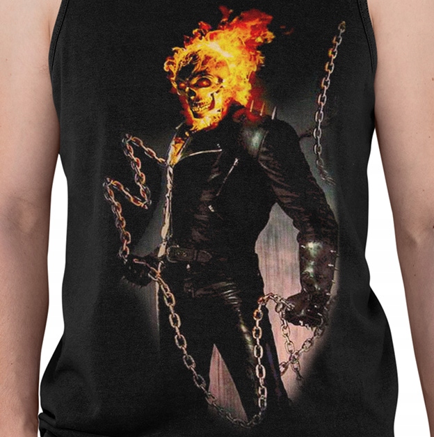 TANK TOP HORROR/ROCK GHOST RIDER 3 Marka inna