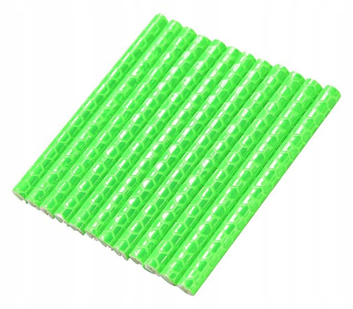 RURKI ODBLASKOWE ODBLASKI NA SZPRYCHY ROWEROWE TAŚMA ROWER 12 SZTUK AG402A