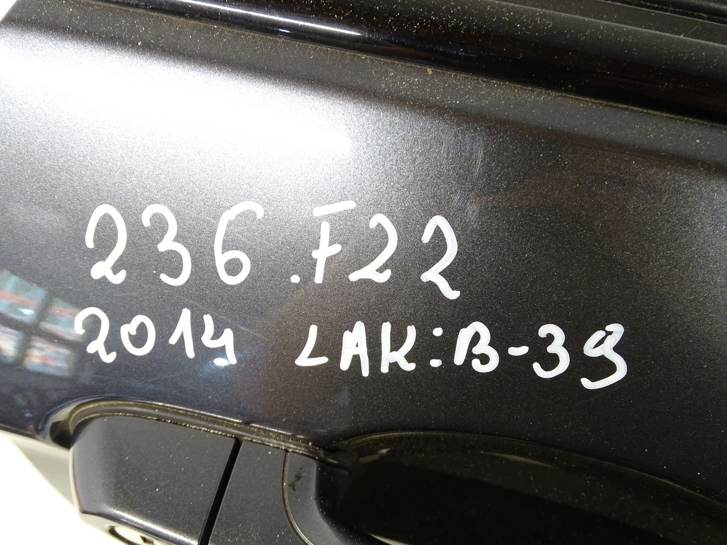 door right front right front BMW 2 F22 LAKIER B39