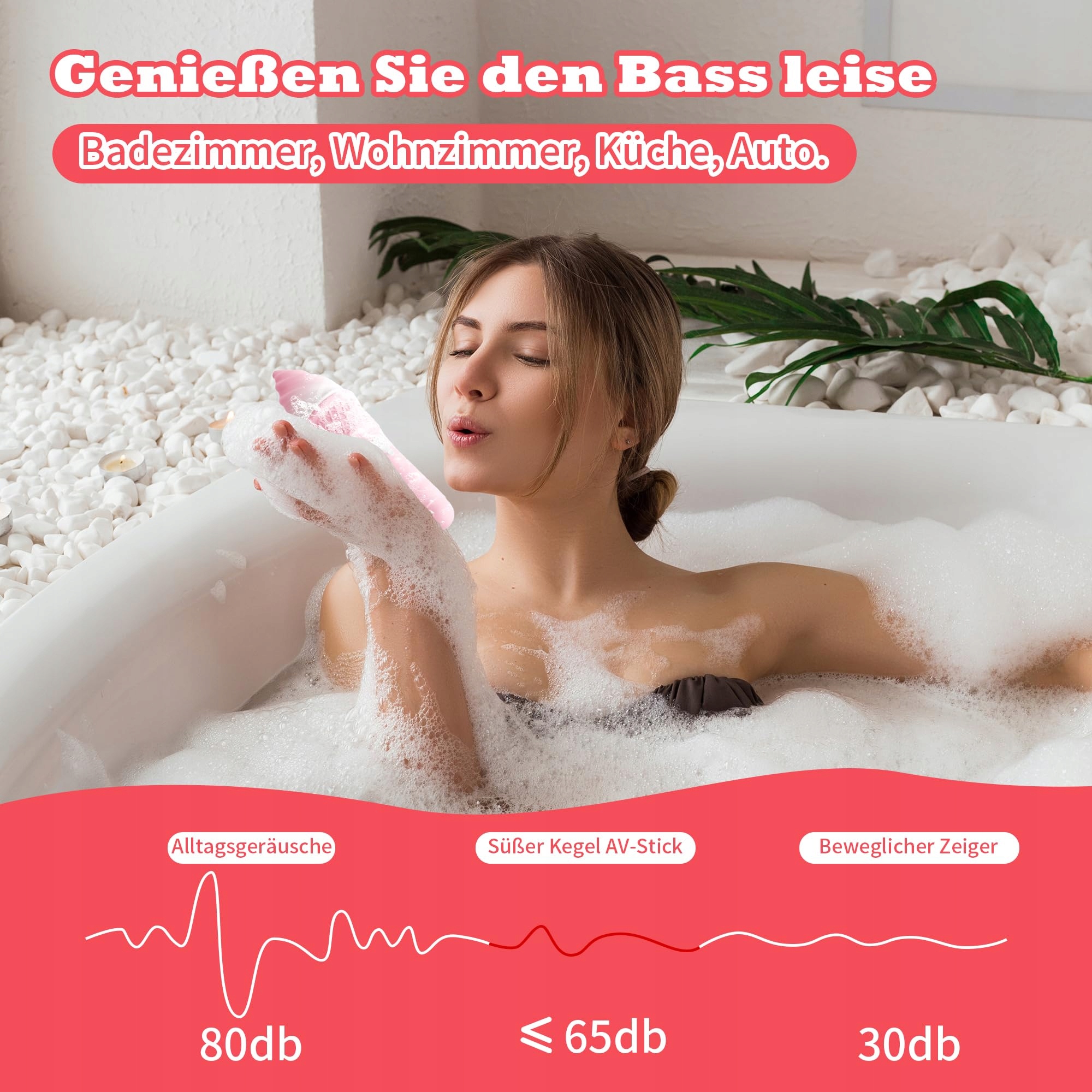 CHICLSQ Wiertarka Zestaw Z Wibratorem Punktu G 12 Trybów USB Dla Par — miniatura 7