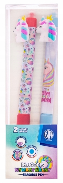 

Długopis wymazywalny Astra Unicorn Jednorożec 2szt