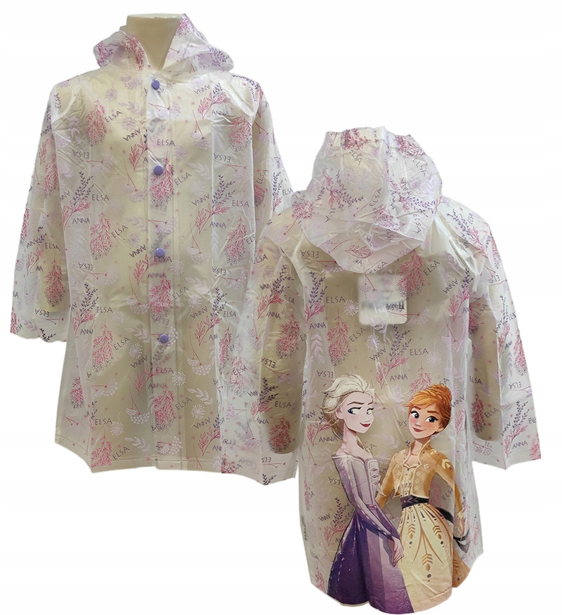 

Frozen Płaszcz Przeciwdeszczowy Elsa Anna R104