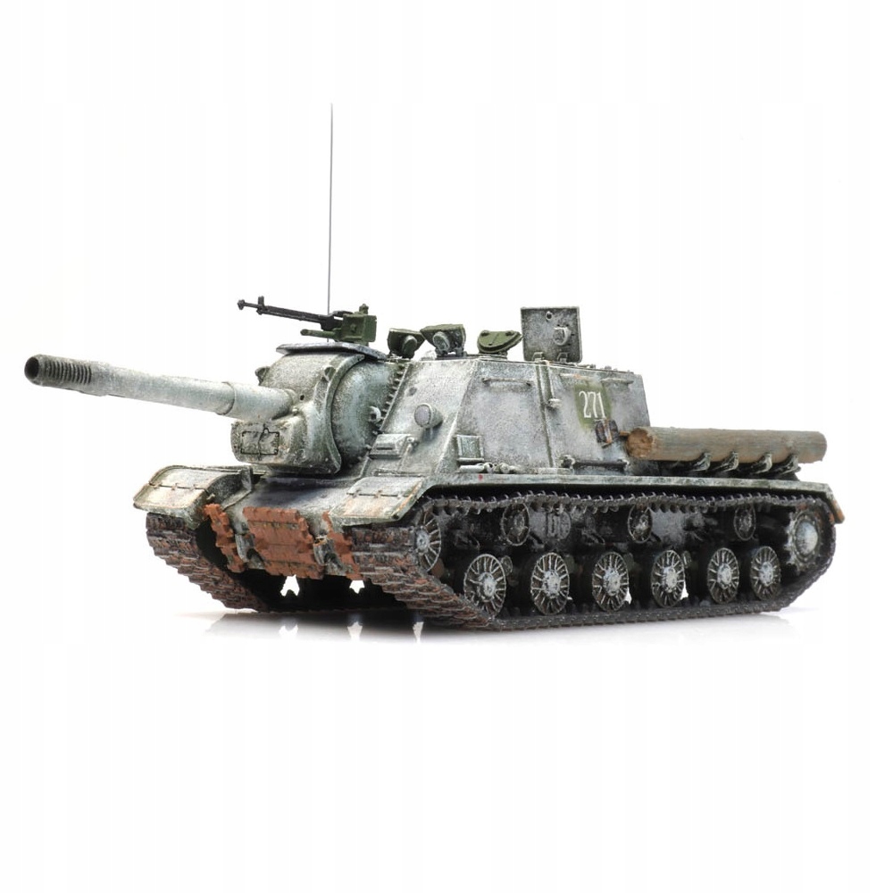 Pancéřové dělo Isu 152 zima Hotový Model Artitec