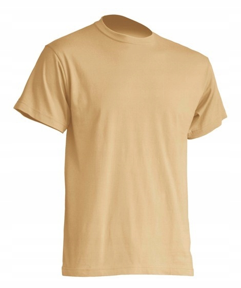 

T-shirt Męska koszulka Prm 190g beżowa Sa r. L