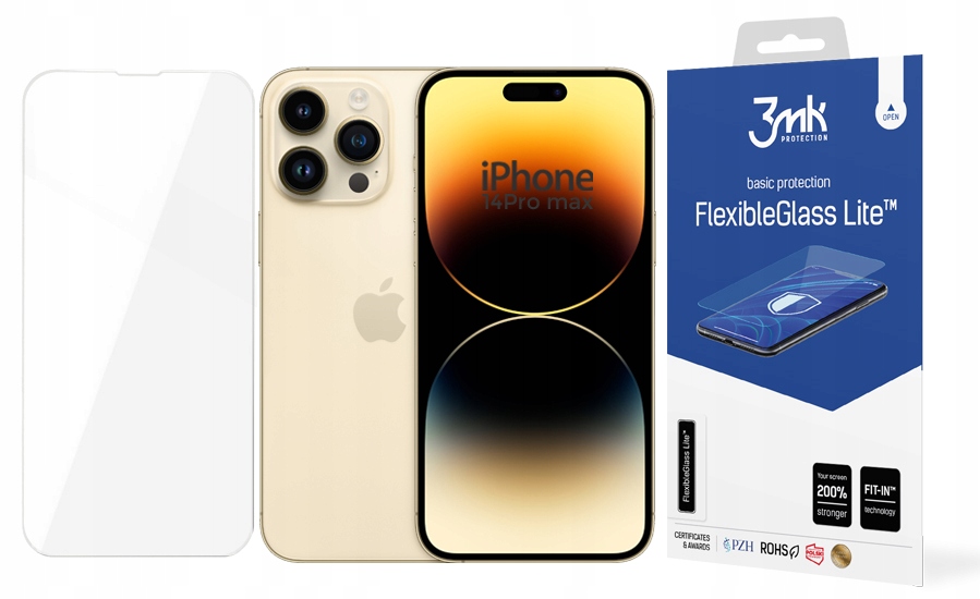 

3MK FlexibleGlass Lite do iPhone 14 Plus Pro Max