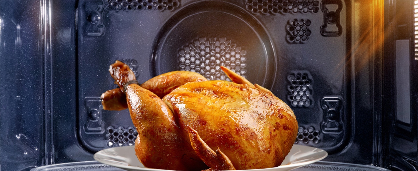 TOSHIBA MV-TC25T(BK) kuchenka mikrofalowa TERMOOBIEG GRILL 4w1 25l 2100W Model MV-TC25T(BK)