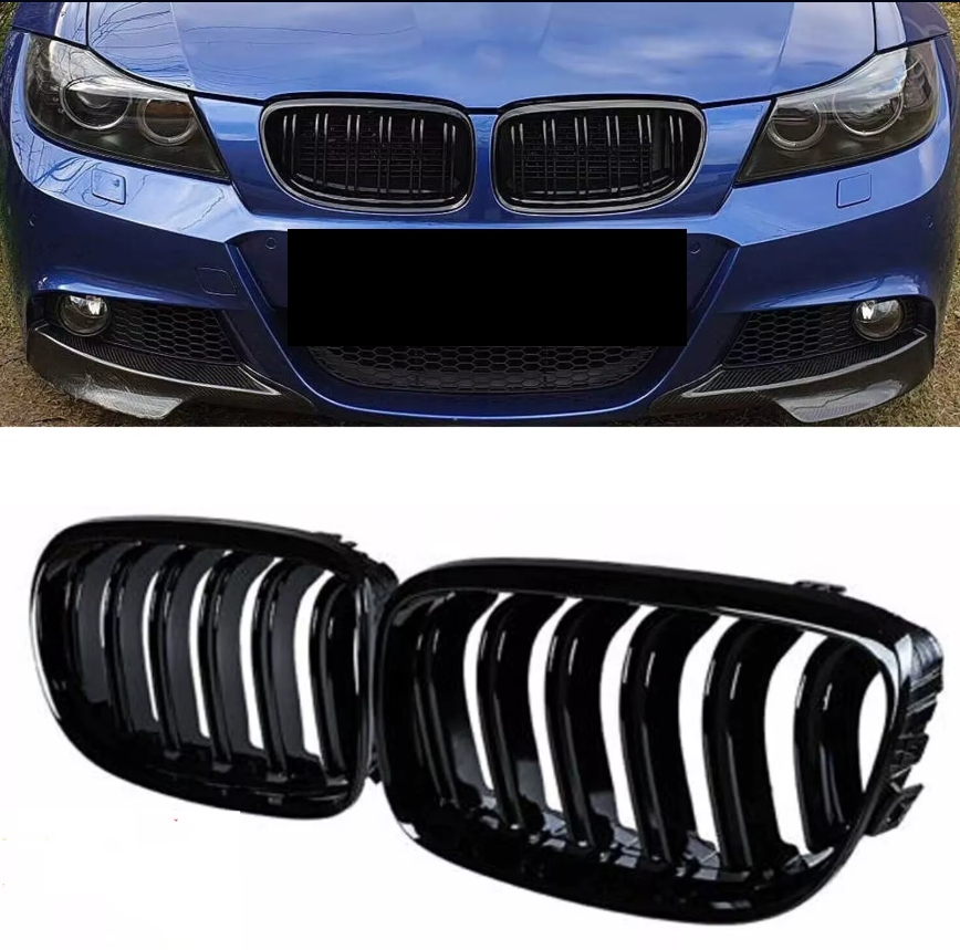 Bmw E90 E91 2008-2013 Lift LCI Maska Chladiče Ledviny Atrapa Chladiče M3 Look Černá