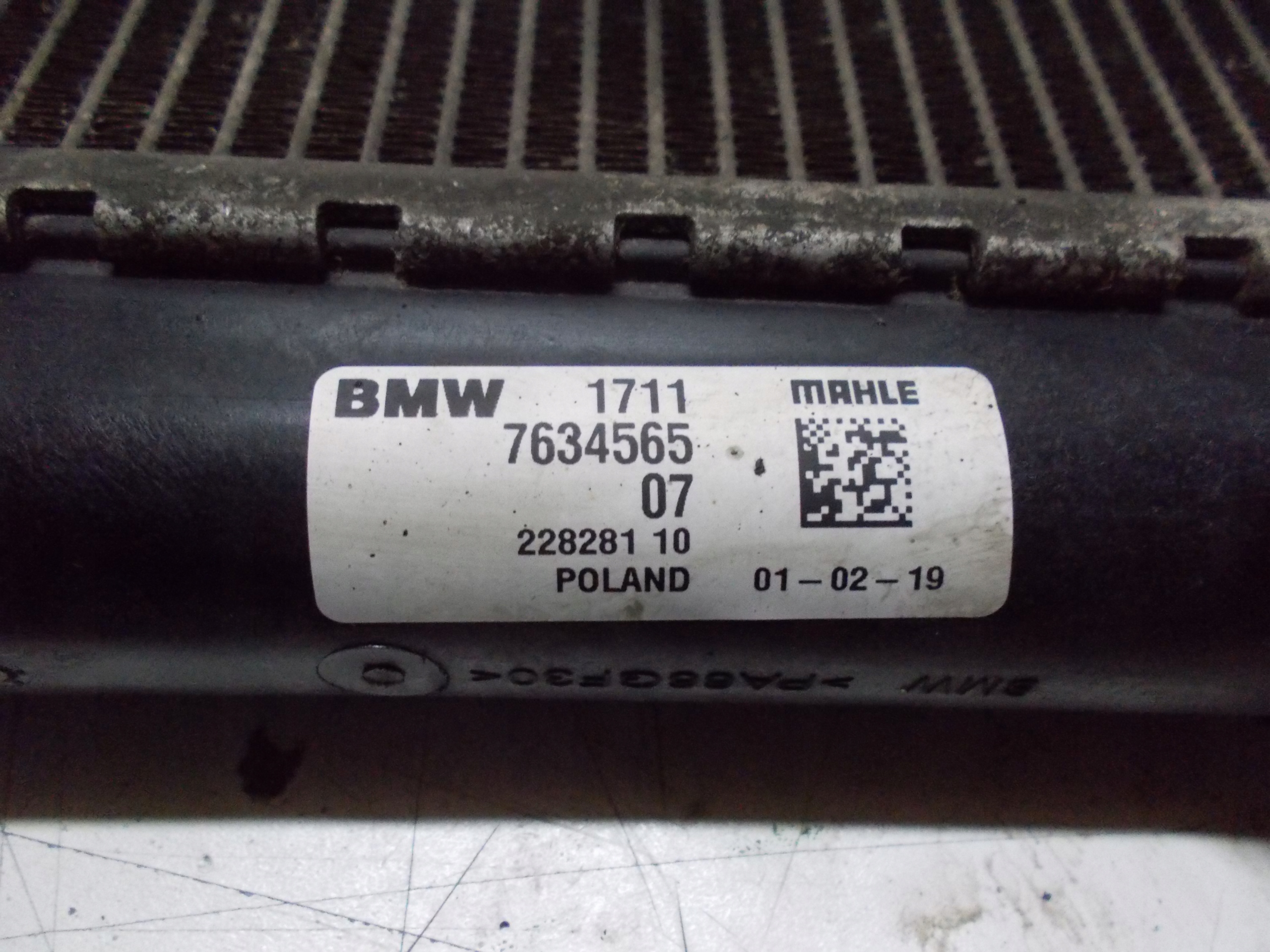 MINI COUNTRYMAN 19R 1.5 water cooler 7634565