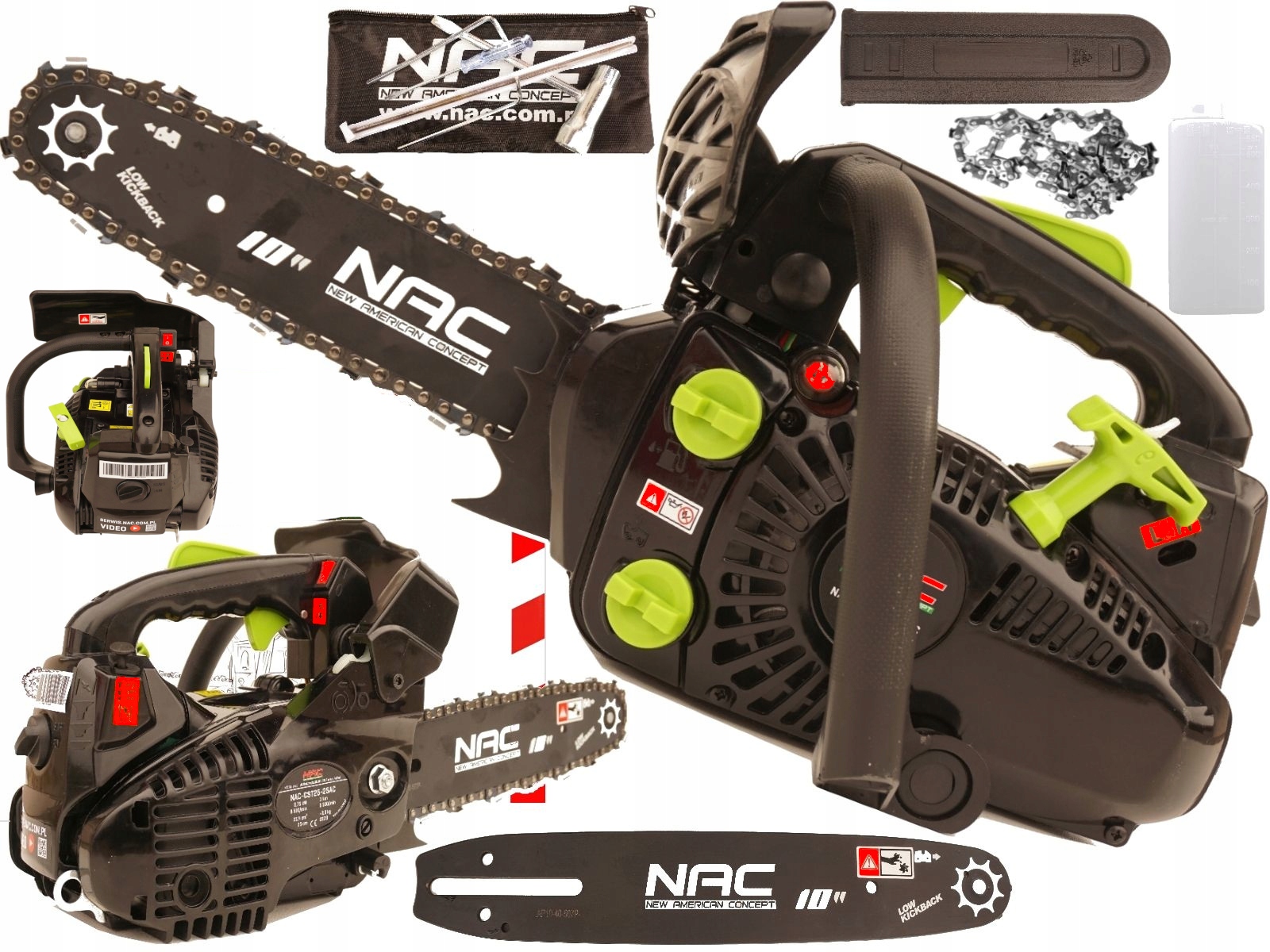 Nac Piła Pilarka Spalinowa Łańcuchowa Gałęziówka CST25-25AC łańcuch