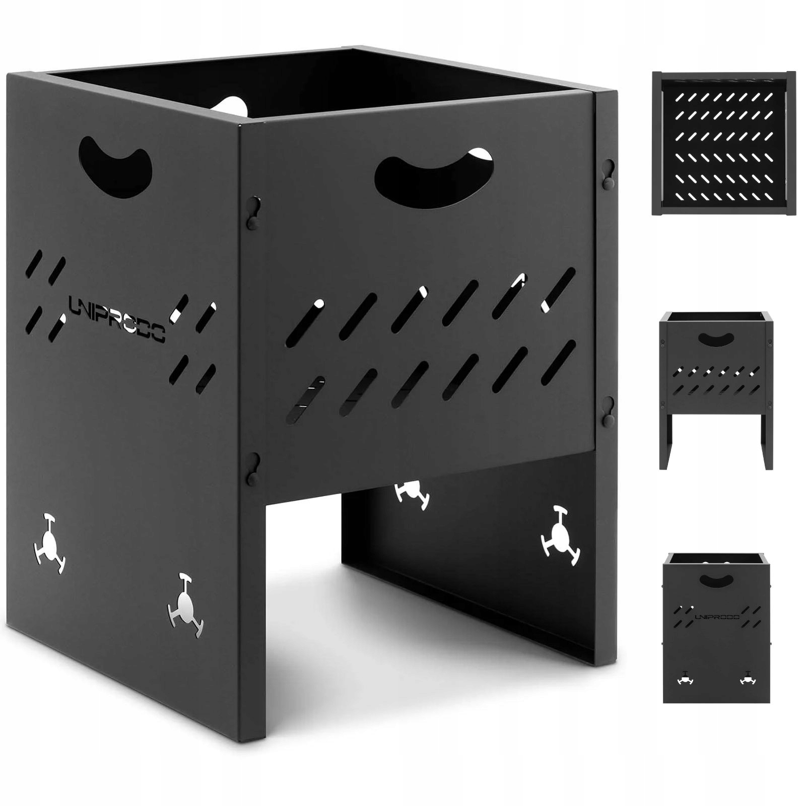 Skladacie Záhradné Ohnisko Prenosné Na Ohnisko Turistický Gril 30 CM