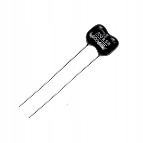 Kondensator 330pF / 500V Silver Mica