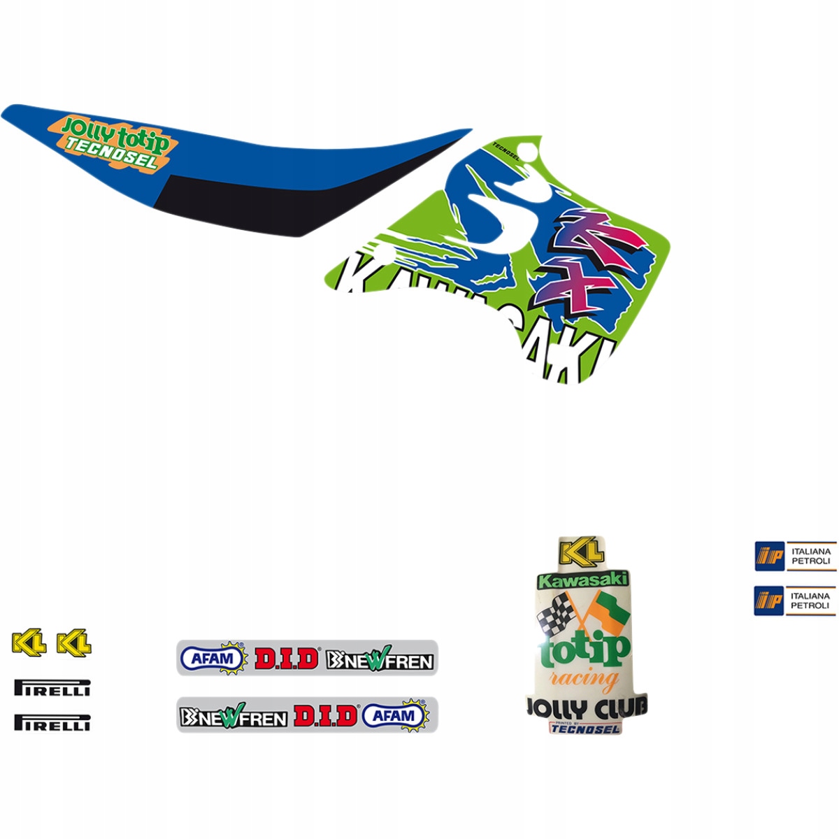 TECNOSEL OKLEINA KAWASAKI KX 125 250 1992 93