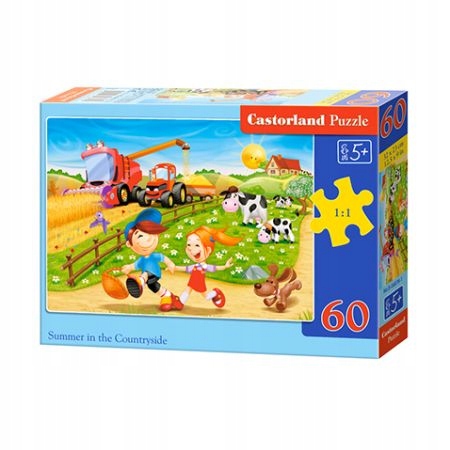 

Puzzle 60 el. Lato na wsi Castorland