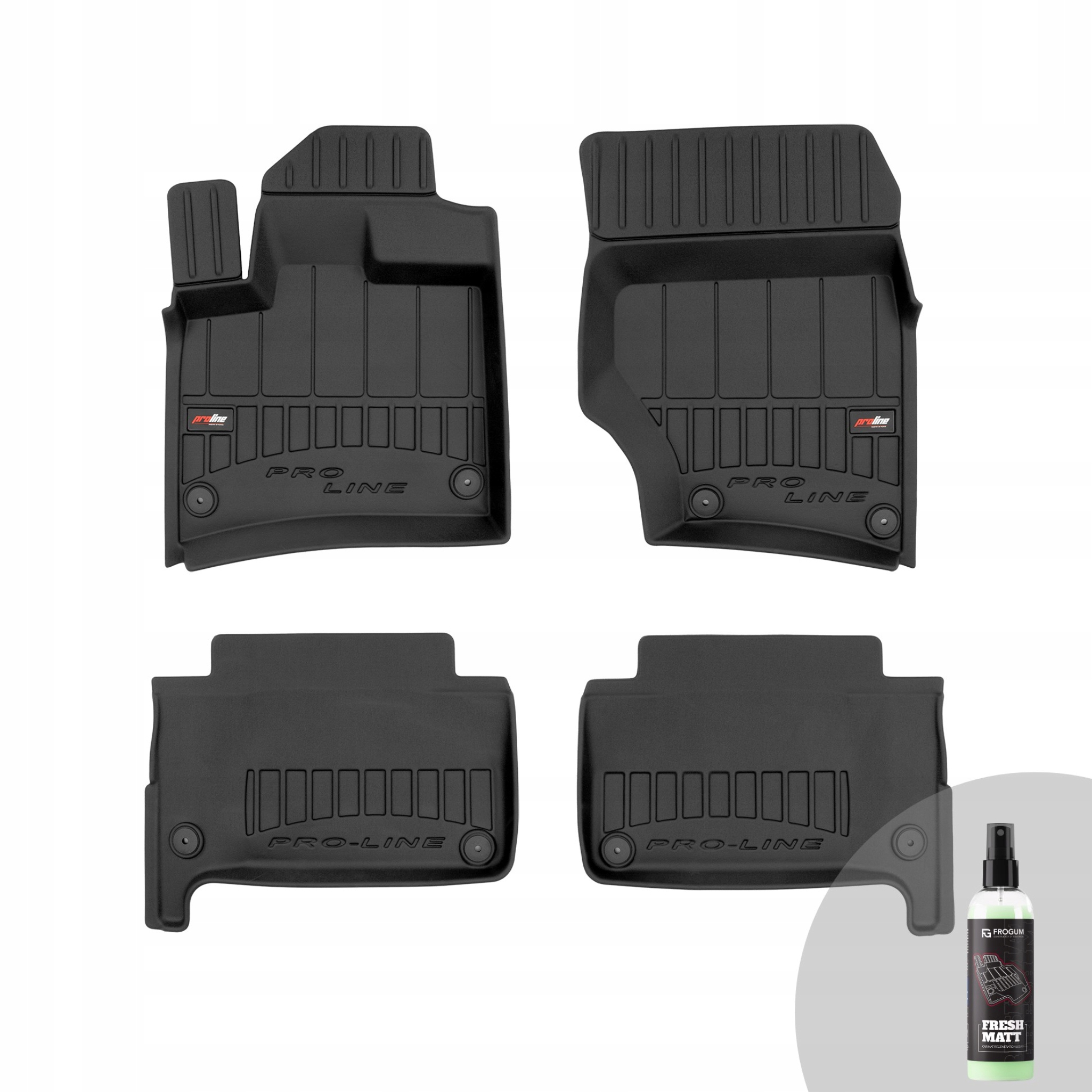Frogum 3D koberce do auta pre Audi Q7 I 2005-2015