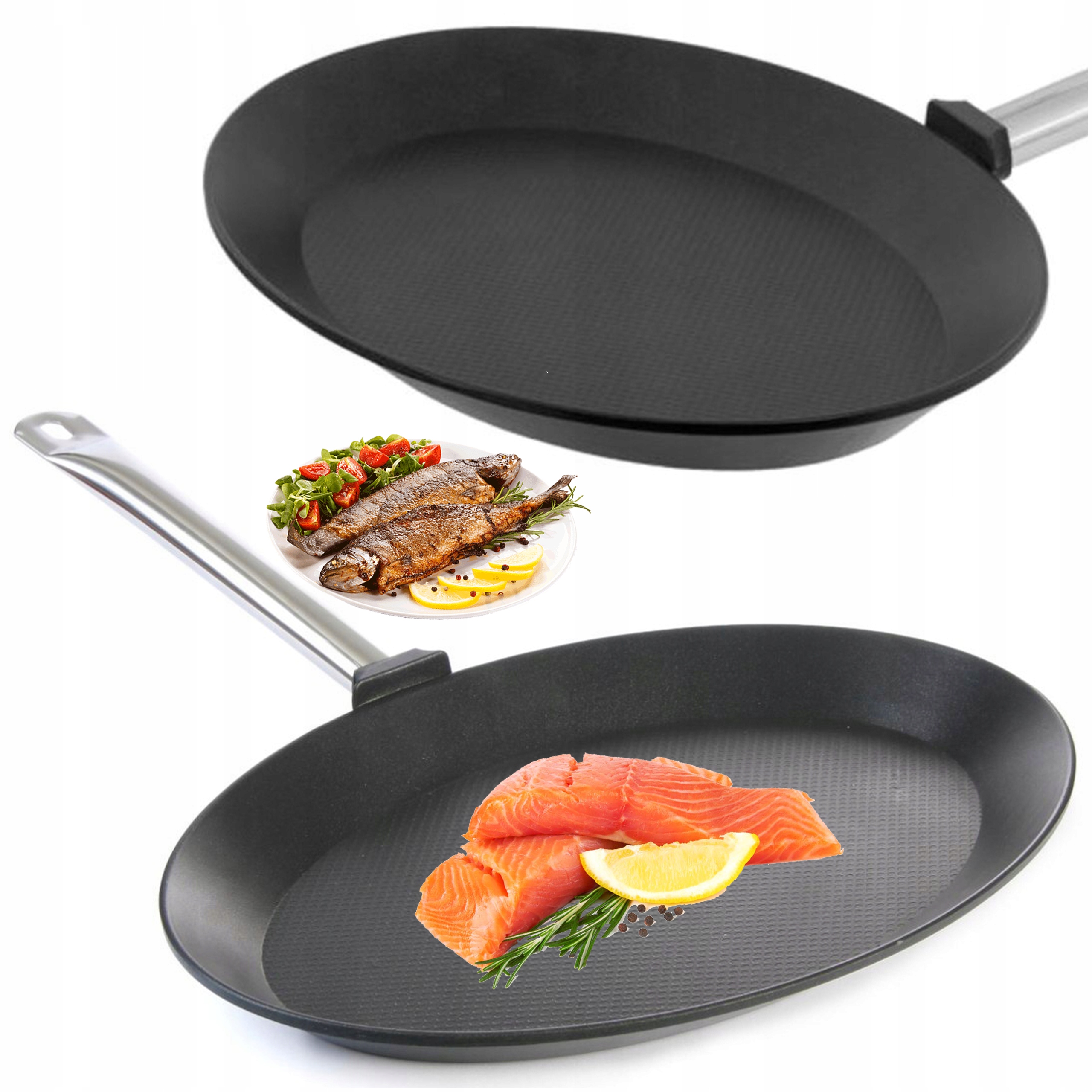 

Patelnia Owalna Do Ryb Profi Line Hendi 629604