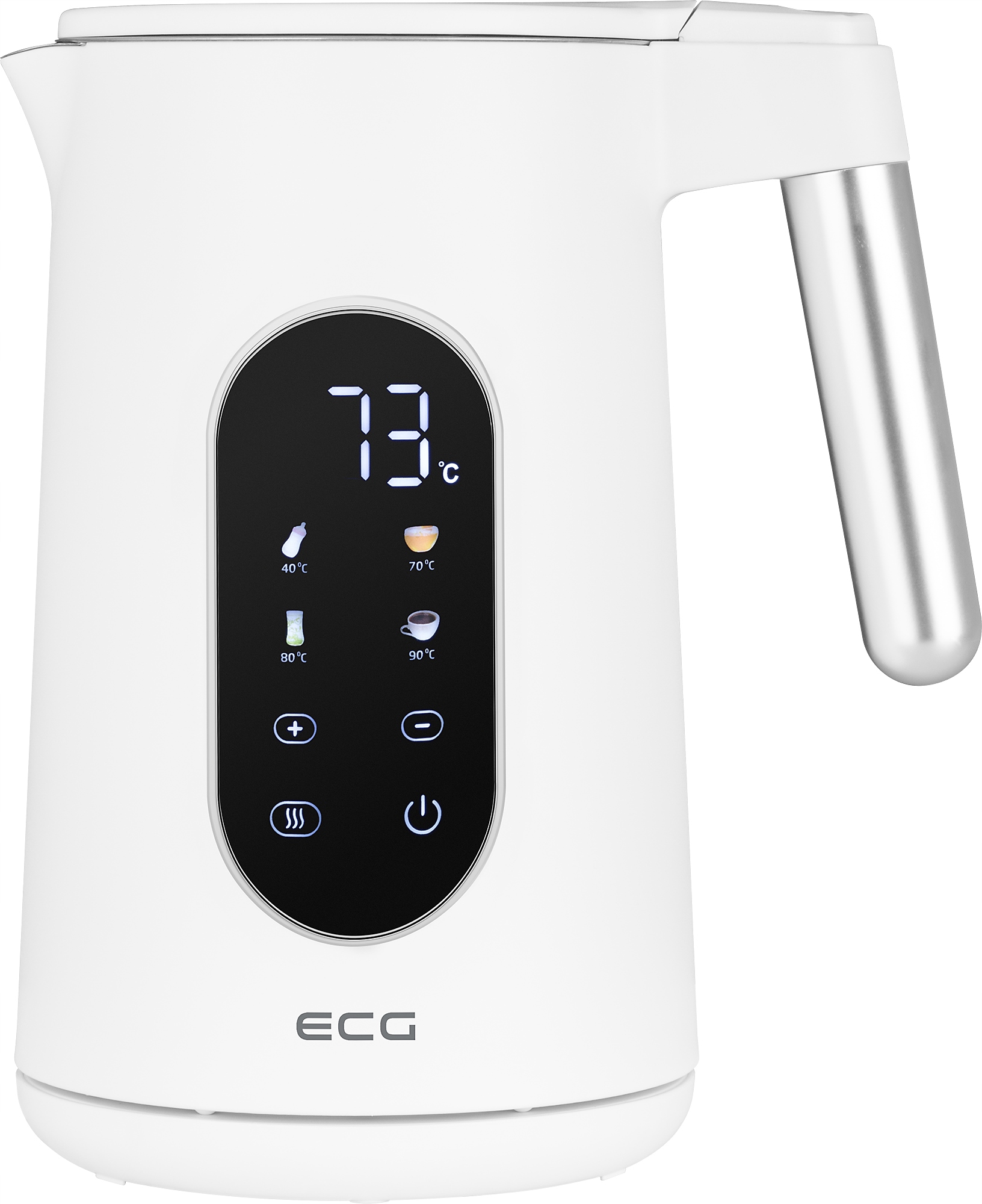 Rychlovarná konvice Ecg Rk 1799 Smart White 2200 W 1,7 l bílá
