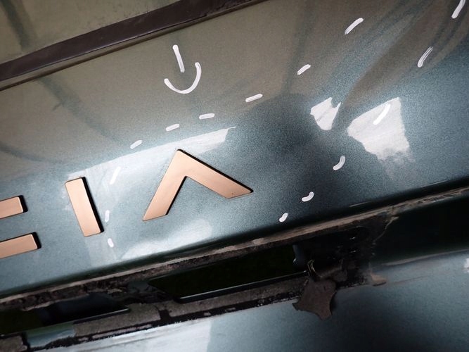 DACIA JOGGER 21- boot doors rear part
