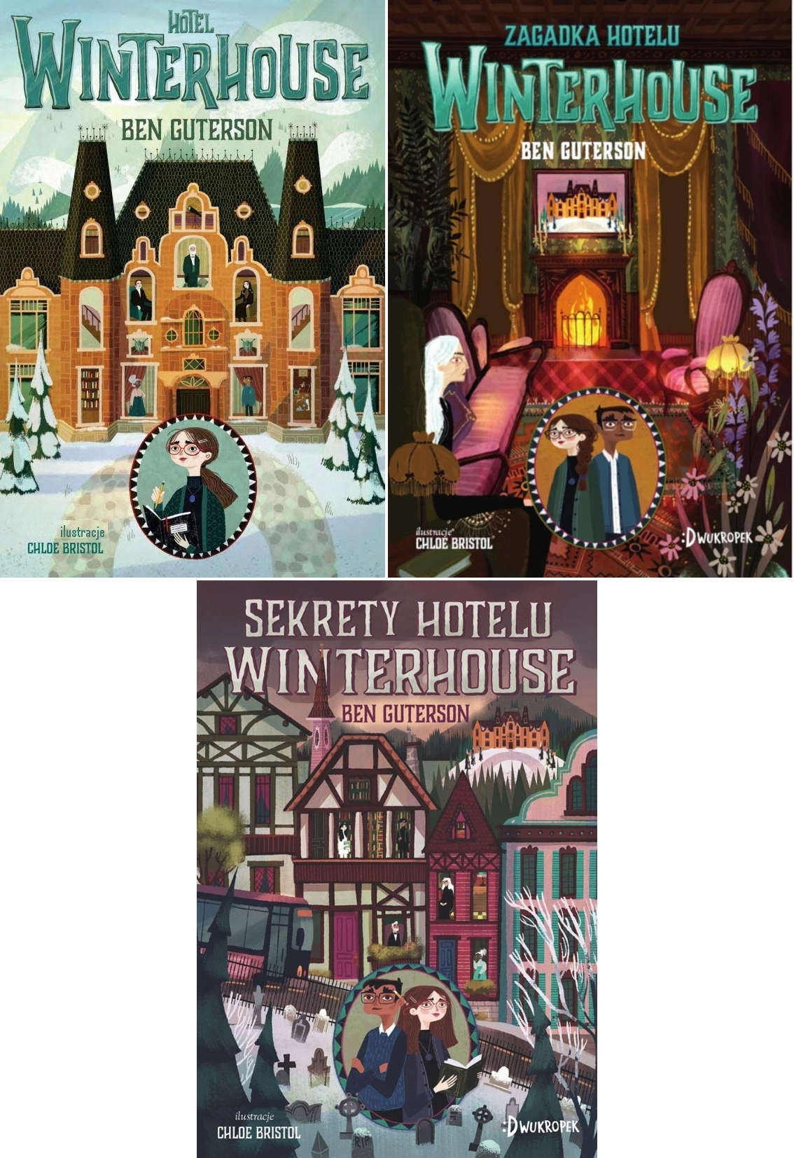 

Hotel Winterhouse T.1, T.2, T.3 Dwukropek Pakiet