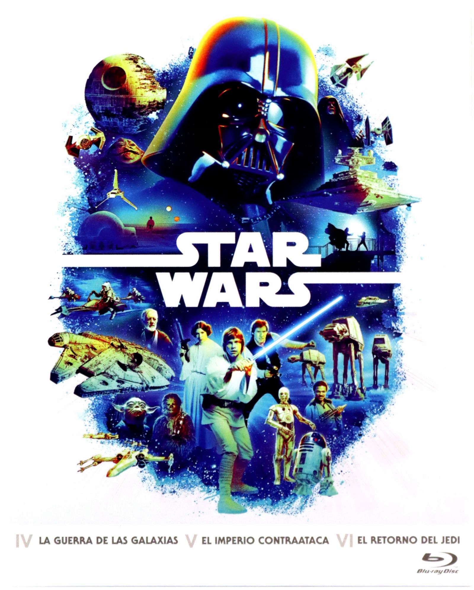 Star Wars IV-VI (gwiezdne Wojny IV-VI) Box 6XBLU-R