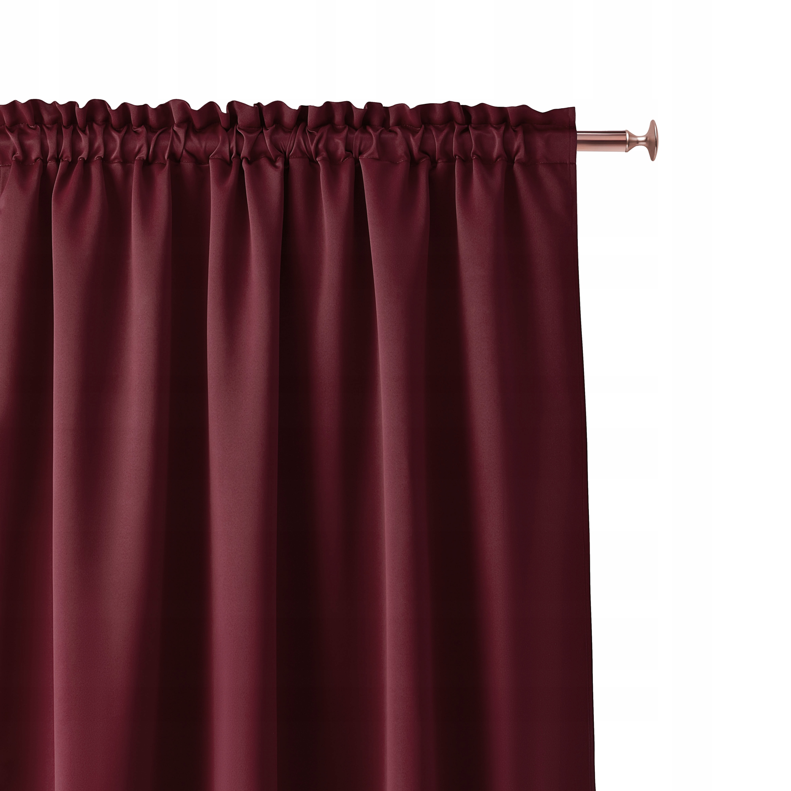 

Zasłona Gotowa Aura 140X250 Taśma Bordo