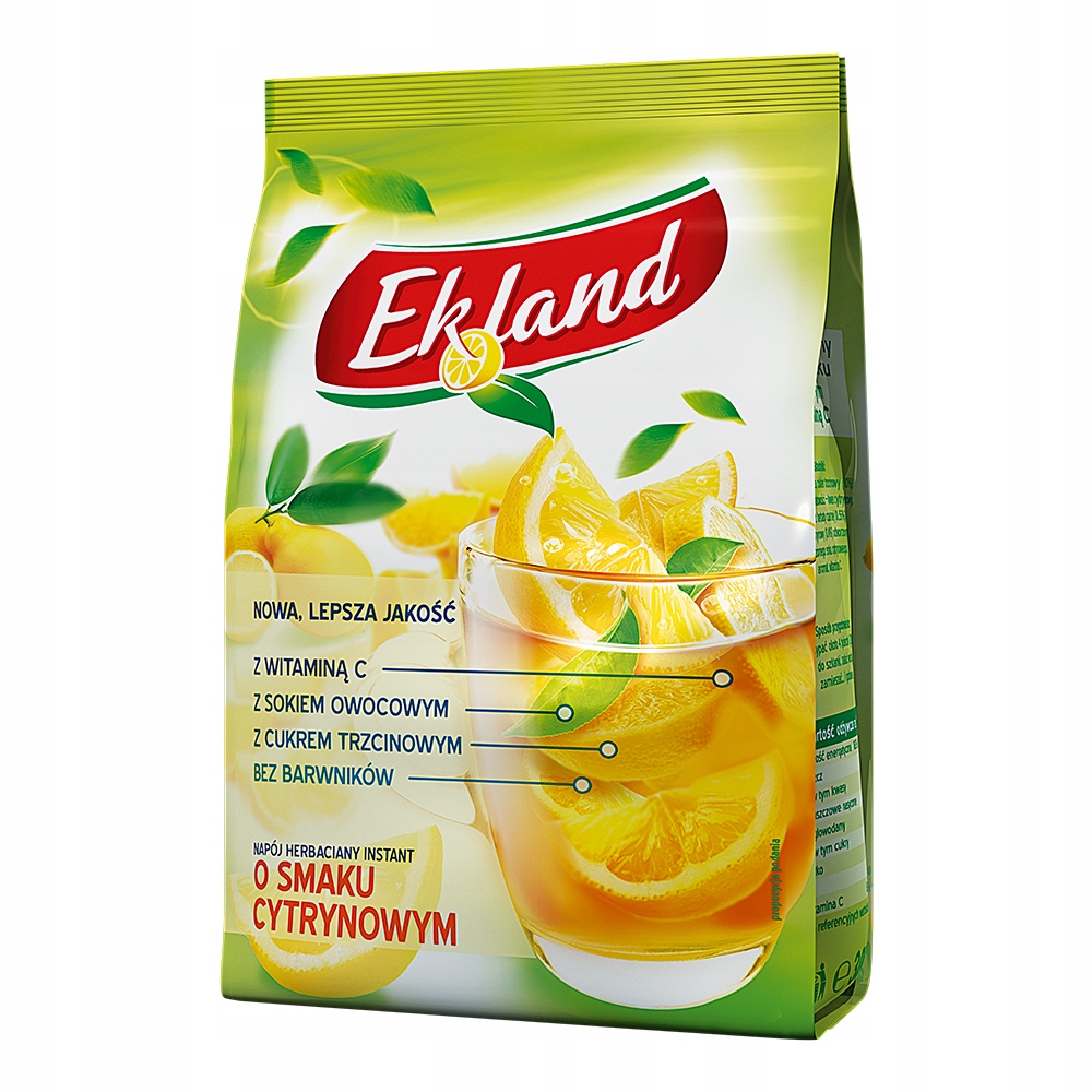 Levně Ekland Instantní nápoj citronový 300 g x 9 ks