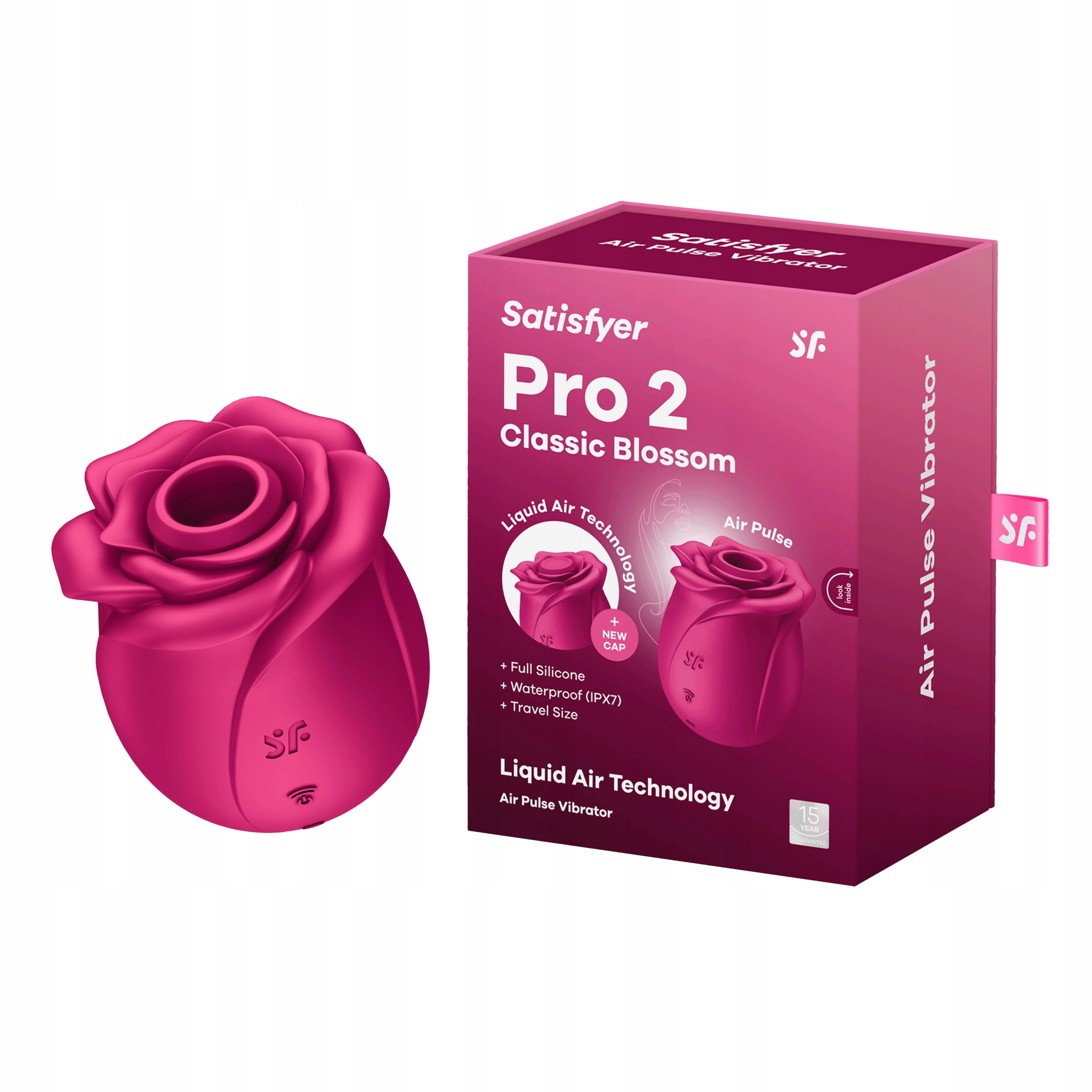 Satisfyer Pro 2 Classic Blossom - masażer łechtaczki