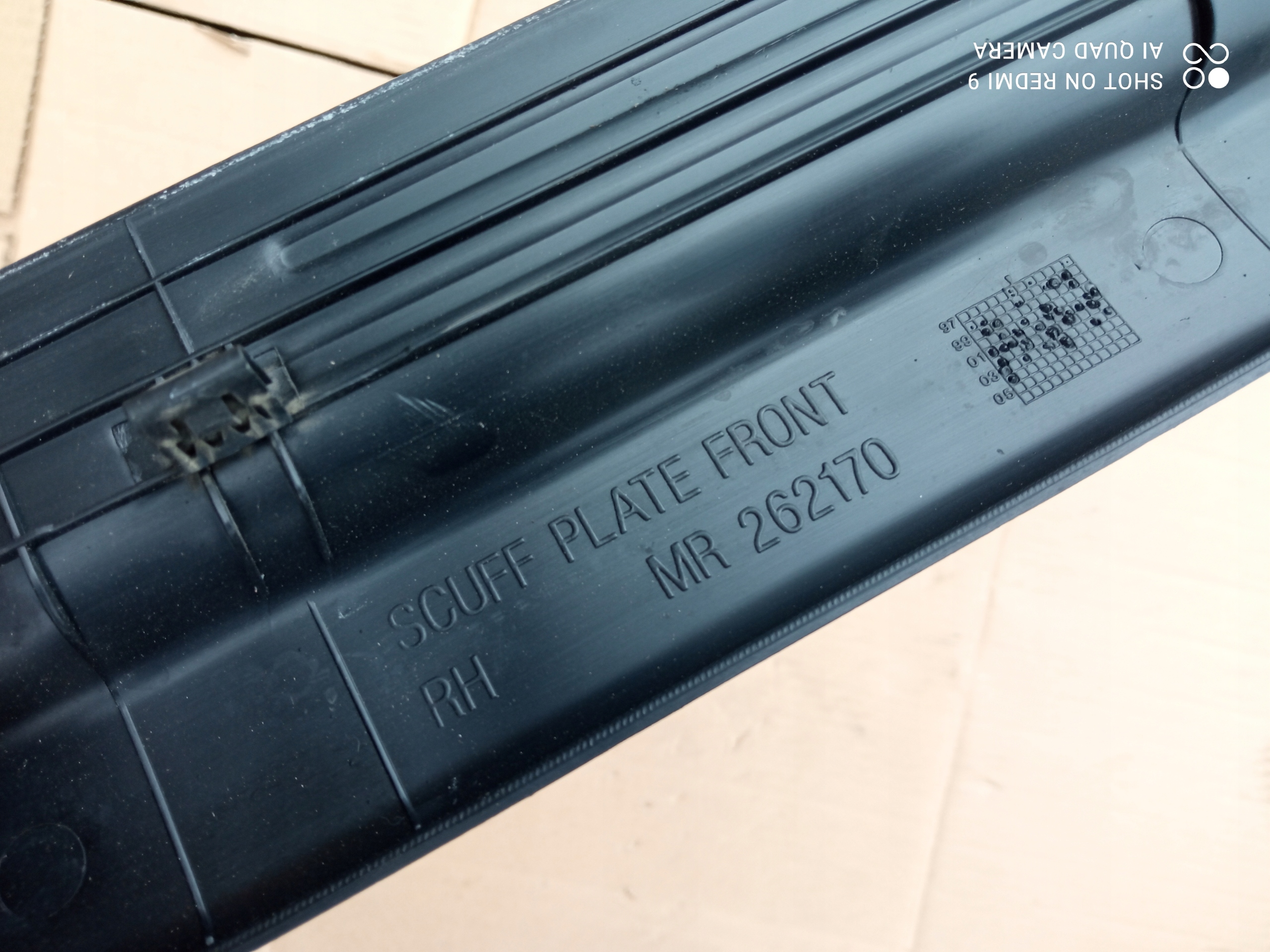 правая левый молдинг накладка порога SPACE STAR РЕСТАЙЛИНГ 02-05