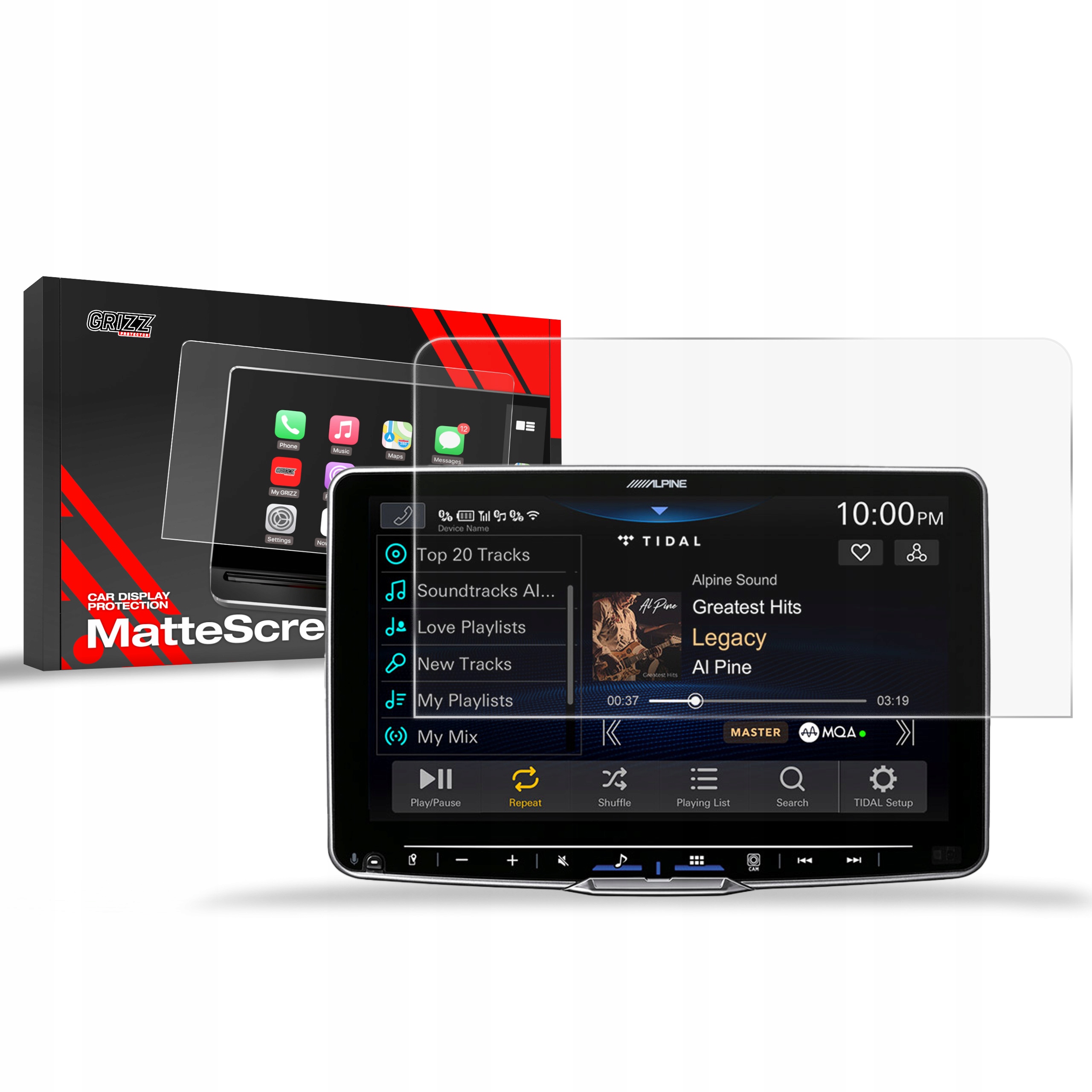 Folia Antyodciskowa do Alpine Halo9 iLX-F905D