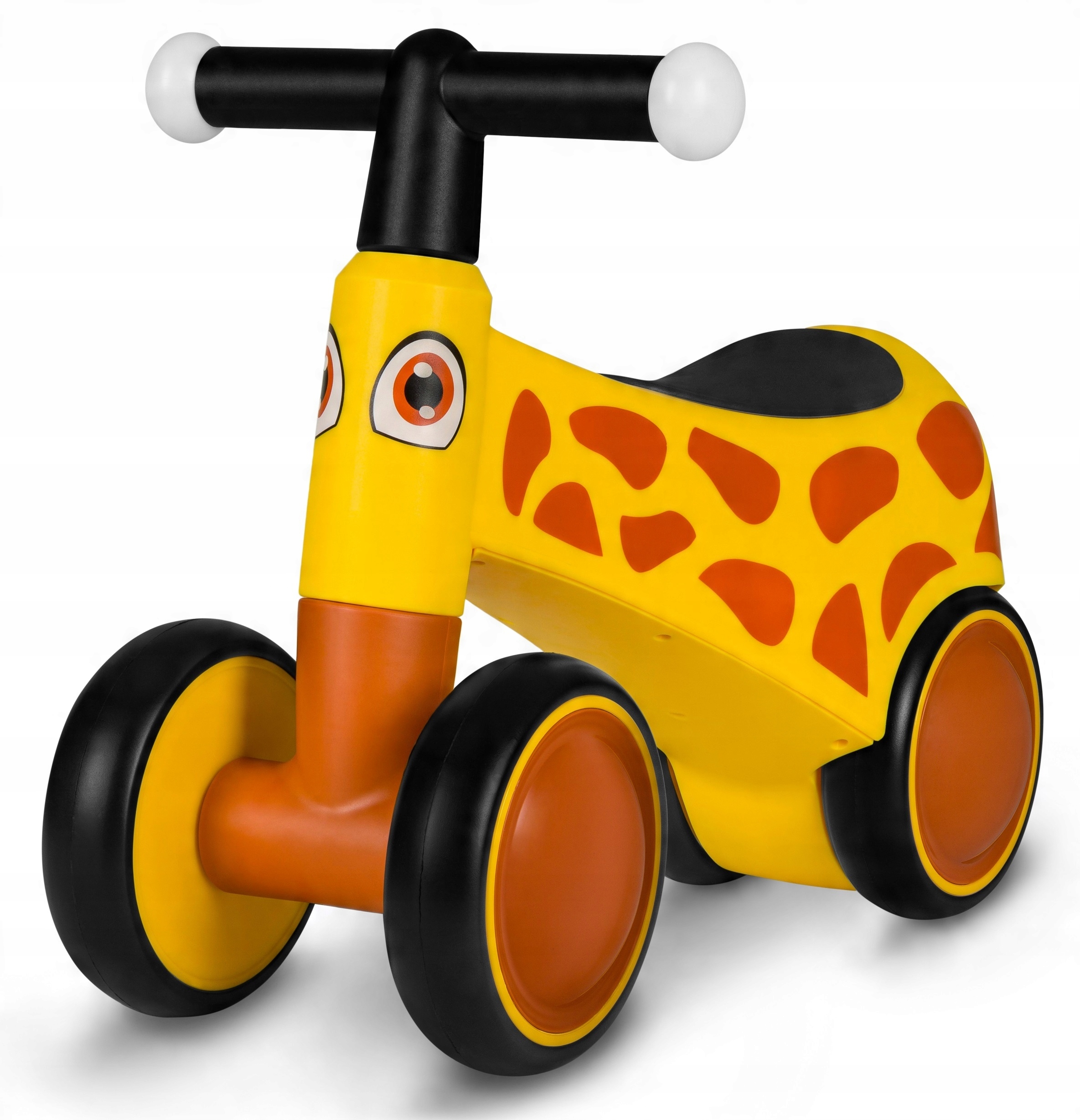 Jeździk rowerek biegowy chodzik Na Roczek Lionelo Sammy yellow honey