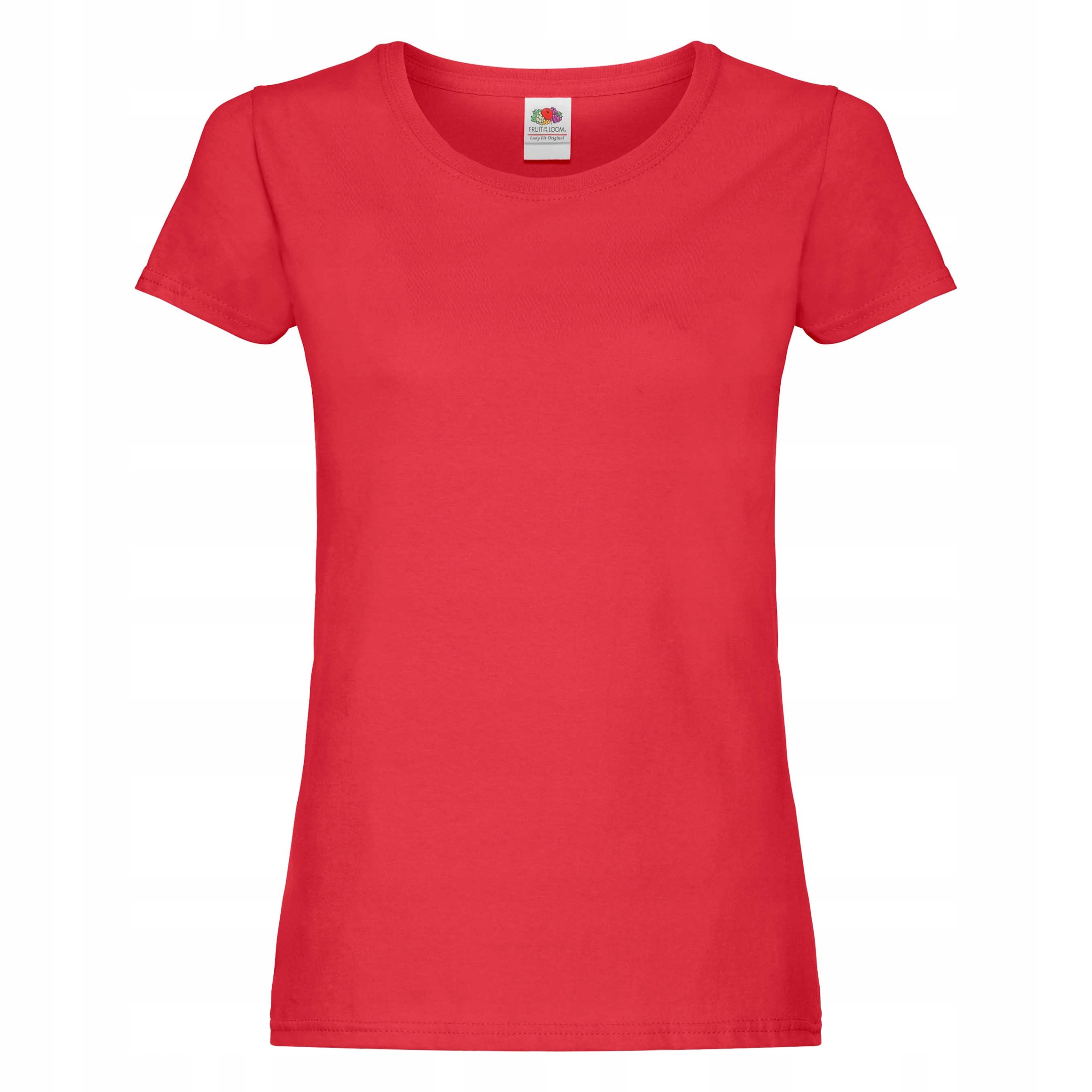 

Koszulka Damska Fruit Of The Loom Red L
