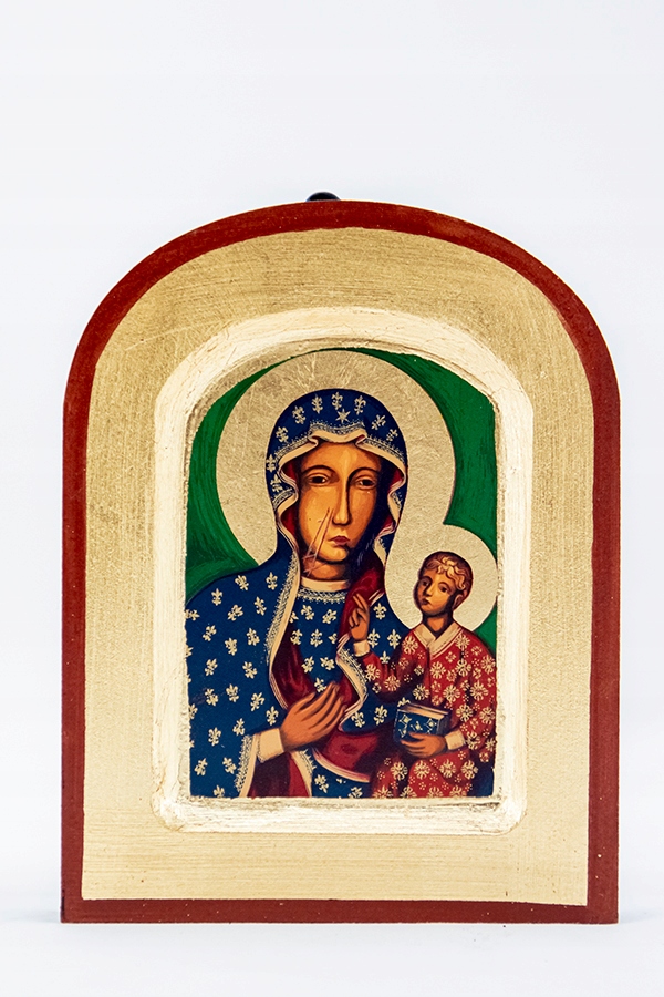 

Ikona Matka Boża Częstochowska (bardzo mała)