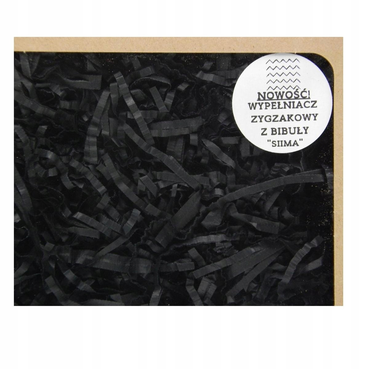Wypełniacz Dekoracyjny Z Bibuły Czarny 50g Waga 0.05 kg
