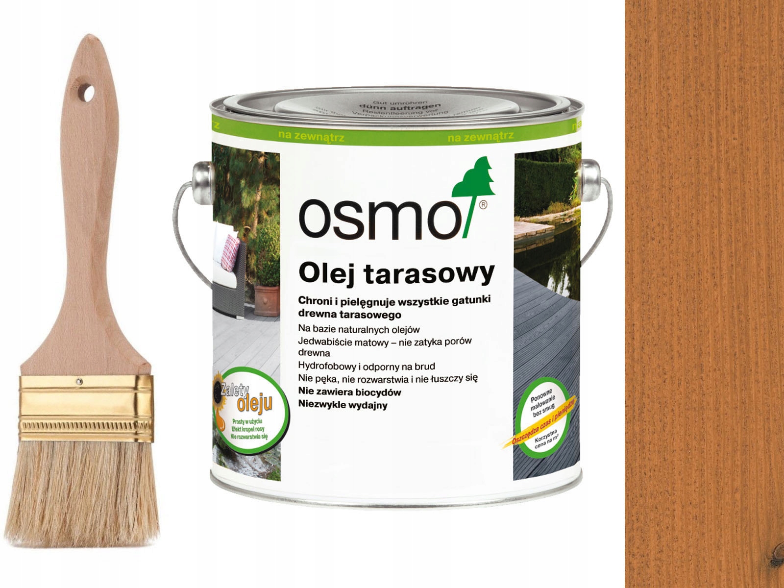 

Osmo Olej do Tarasów 009 Modrzew 2,5L