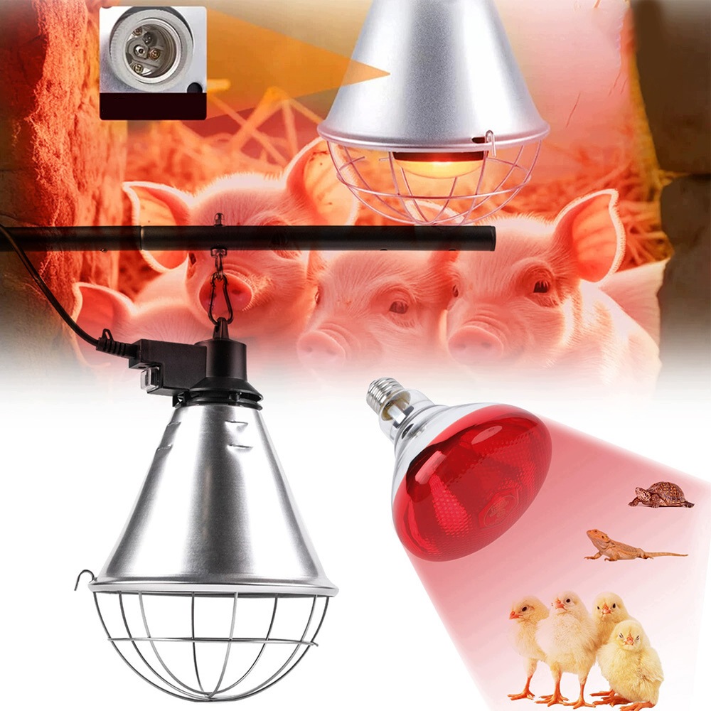 Univerzální ohřívač kurníku, infračervená topná lampa pro kurníky