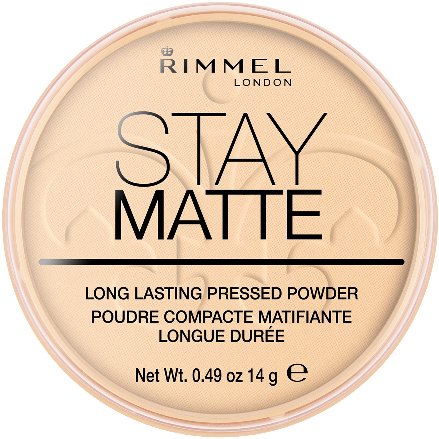 Rimmel Stay Matte 001 Transparent puder 14 ml