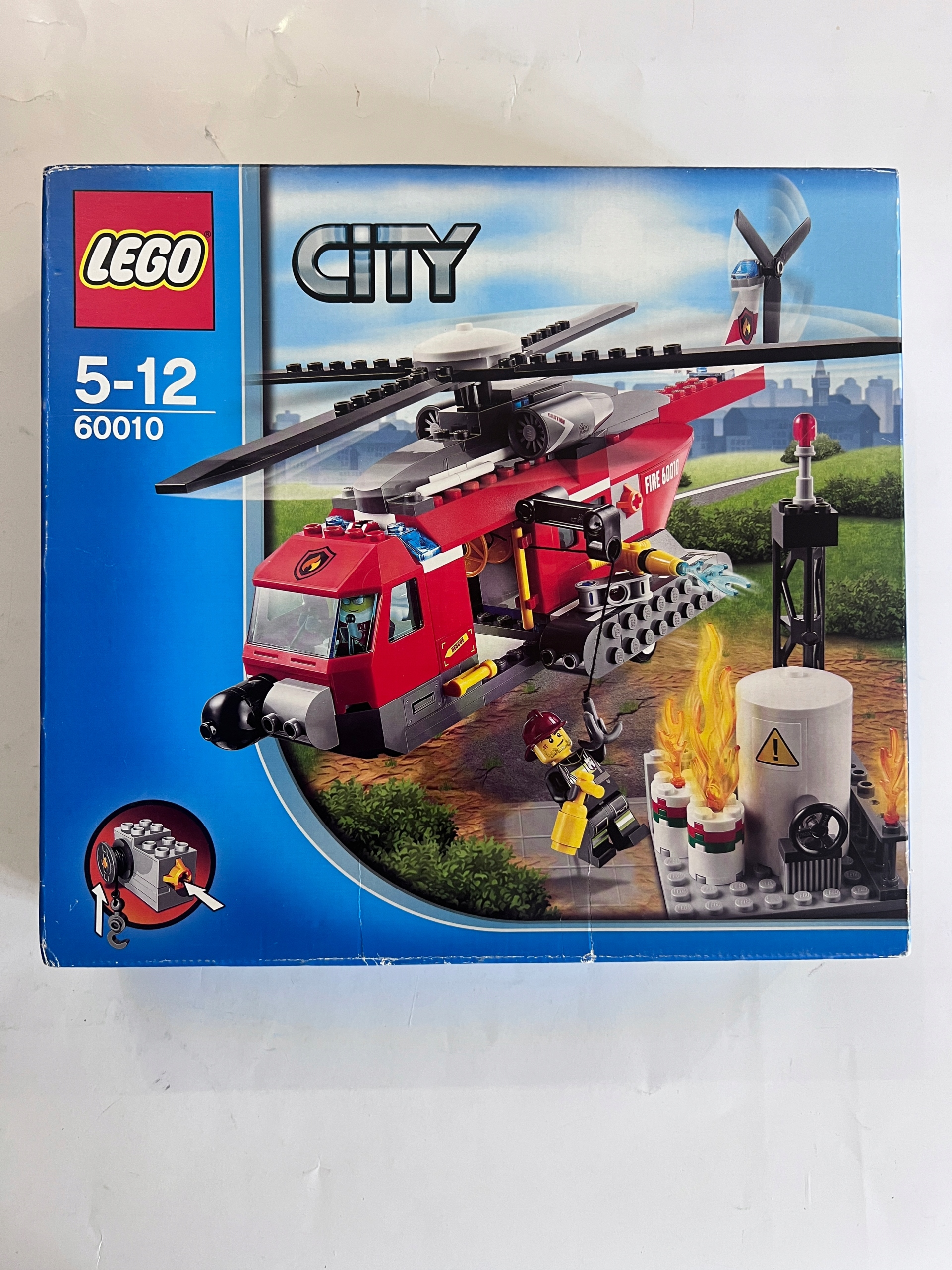 Lego 60010 City Straż Helikopter strażacki unikat z 2013r